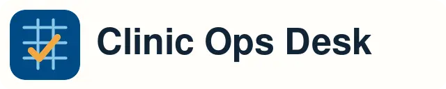 Clinic Ops Desk logo